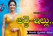 Adde Illu Telugu Kathalu – అద్దె ఇల్లు తెలుగు కథ