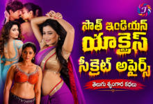 South Indian Actress Secret Affairs Telugu Kathalu