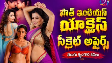 South Indian Actress Secret Affairs Telugu Kathalu
